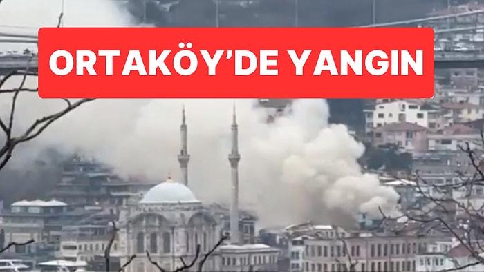 Beşiktaş Ortaköy’de Yangın: Dumanlar Boğaz’ı Kapladı
