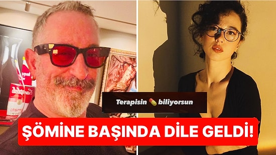 Cem Yılmaz’ı Durdurabilene Aşk Olsun: Necla'sına Büyük Düşen Komedyen Şömine Başında Kendini Şarkılara Vurdu!