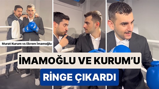 Cumhurbaşkanı Erdoğan'ın Taklidiyle Tanınan Muhammed Nur Nahya Bu Sefer de İmamoğlu ve Kurum'u Ringe Çıkardı