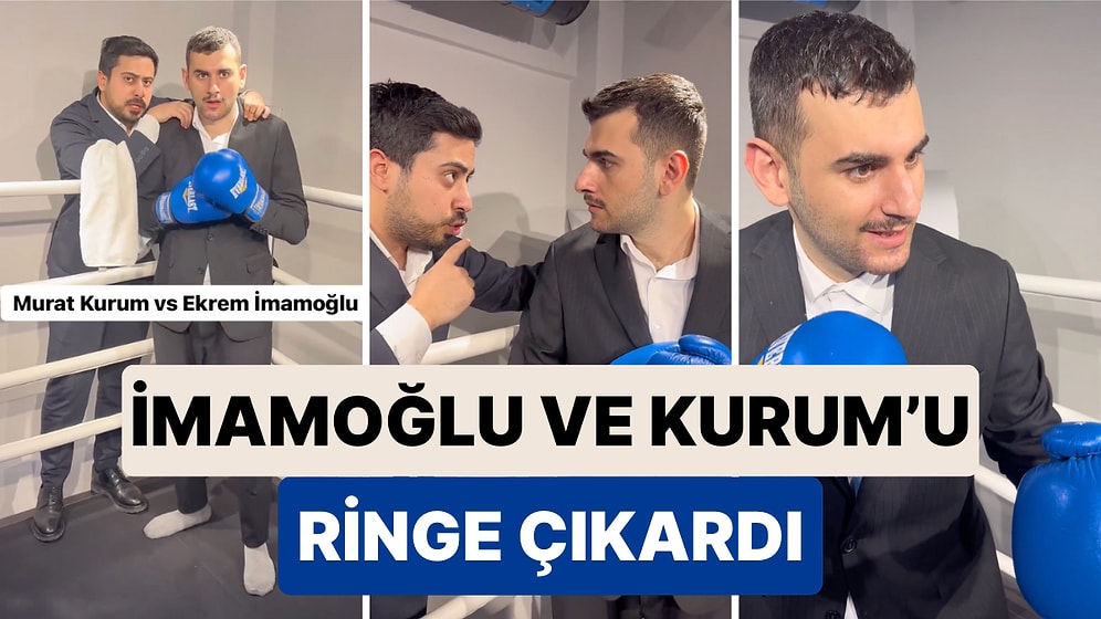 Cumhurbaşkanı Erdoğan'ın Taklidiyle Tanınan Muhammed Nur Nahya Bu Sefer de İmamoğlu ve Kurum'u Ringe Çıkardı