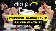 Maçın Son Saniyelerinde Sakatlanan Alperen Şengün Sahadan Tekerlekli Sandalyeyle Ayrıldı