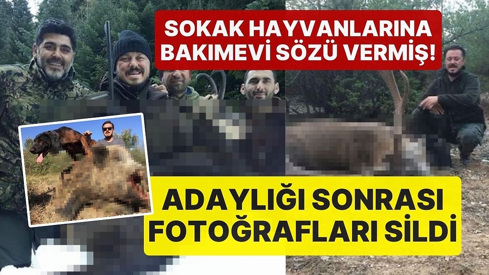AK Parti Eskişehir Başkan Adayı Nebi Hatipoğlu'nun Av Fotoğrafları Tartışma Yarattı! 'Adaylık Sonrası Sildi'