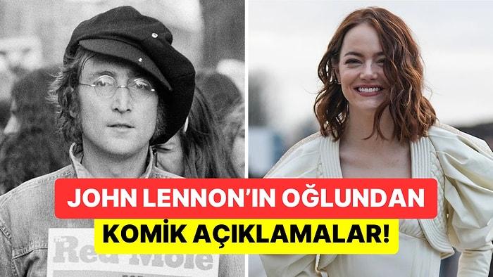 Beatles Filminde John Lennon'ı Oynayacak Kişi İçin Oğlunun Emma Stone Önerisi Duyanları Güldürdü!