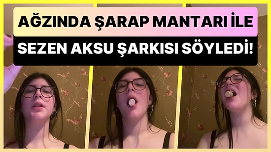 Dudak Tembelliği İçin Şarap Mantarı ile Konuşma Pratiği Yapan Kadının Keşfettiği Muhteşem Yeteneği