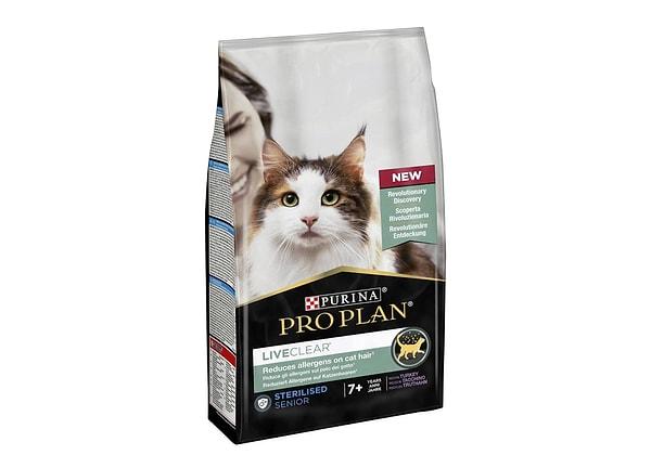 9. PRO PLAN Liveclear 7+ Hindili Kısırlaştırılmış Kedi Maması 1.4 kg