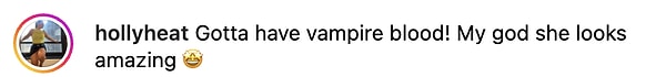 "Vampir kanı olmalı! Aman Tanrım harika görünüyor 🤩"