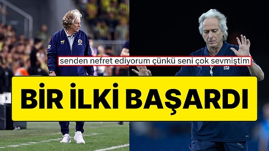 Fenerbahçe'nin Eski Hocası Jorge Jesus Dünyanın En Uzun Galibiyet Serisine Sahip Teknik Direktörü Oldu