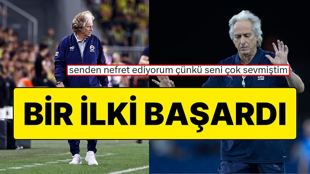 Fenerbahçe'nin Eski Hocası Jorge Jesus Dünyanın En Uzun Galibiyet Serisine Sahip Teknik Direktörü Oldu