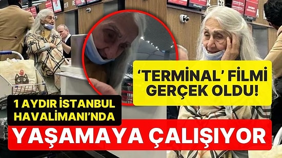 Ne Kanada'ya Gidebildi, Ne Ülkesine Dönebildi! İstanbul Havalimanı'nda Yaşamaya Çalışıyor