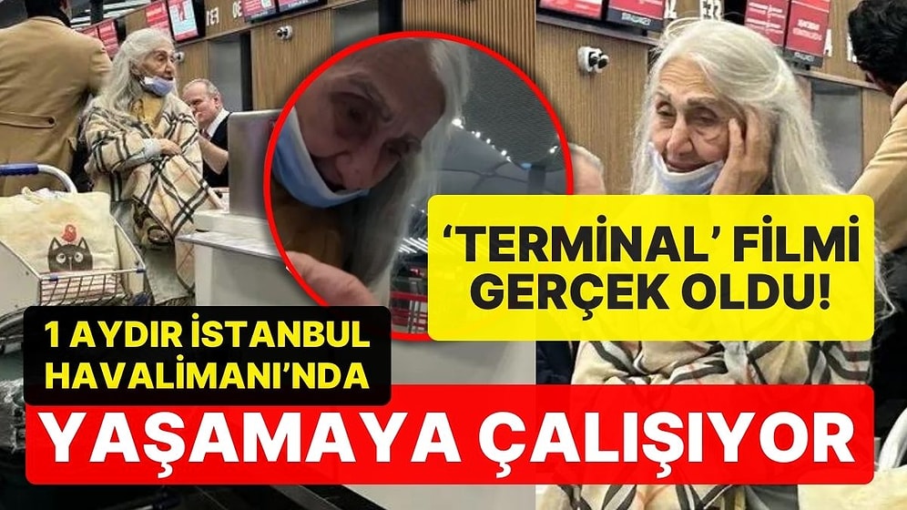 Ne Kanada'ya Gidebildi, Ne Ülkesine Dönebildi! İstanbul Havalimanı'nda Yaşamaya Çalışıyor