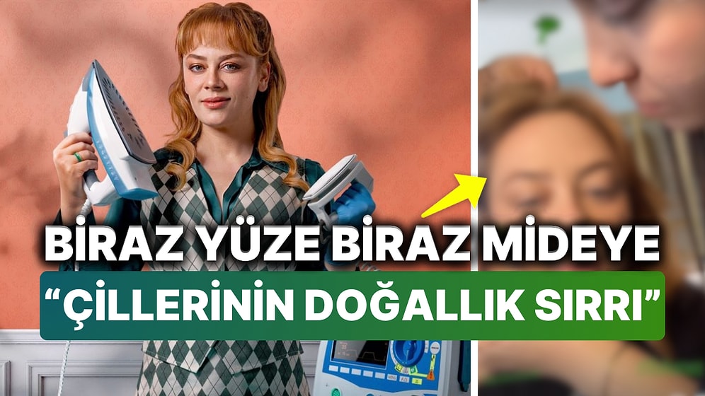 Bahar Dizisi Setinden Demet Evgar'ın Çekim Hazırlığı Tüyoları Geldi "Çillerimizin Doğallığını Neye Borçluyuz?"