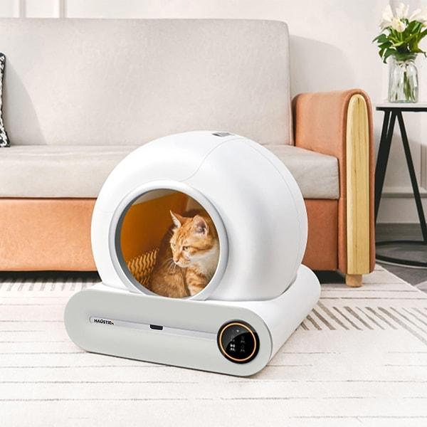 1. Haustier - Akıllı Otomatik Kedi Tuvaleti
