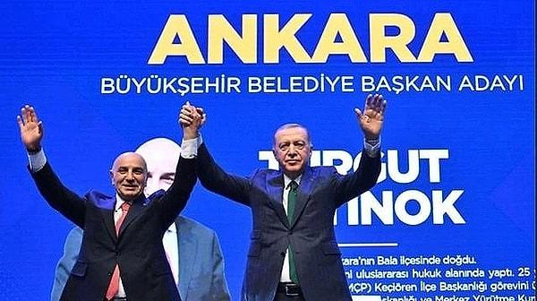 CHP'nin Ankara Büyükşehir Belediye Başkan Adayı Mansur Yavaş'ın rakibi Cumhur İttifakı'nın Ankara adayı Turgut Altınok'tan yine çok konuşulacak bir hamle geldi. Dün sosyal medya hesabından malvarlığını açıklayan ve gündem olan Turgut Altınok, "31 Mart'tan sonra ilk belediye meclisinde alacağımız kararla emekli vatandaşlarımıza ulaşımı ücretsiz yapacağız" dedi.