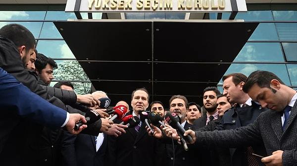 Yeniden Refah Partisi Genel Başkanı Fatih Erbakan, anket firmalarının partisinin oyunun artacağı konusunda hemfikir olduğunu ancak beklentilerin çok üzerinde bir oy alacaklarını iddia etti.