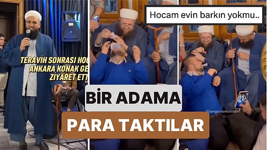 Tebliğciler Ankara Oyun Havalarının Oynandığı Bir Mekana Gitti: Bir Tepliğci Kucağına Bayılan Adama Para Taktı