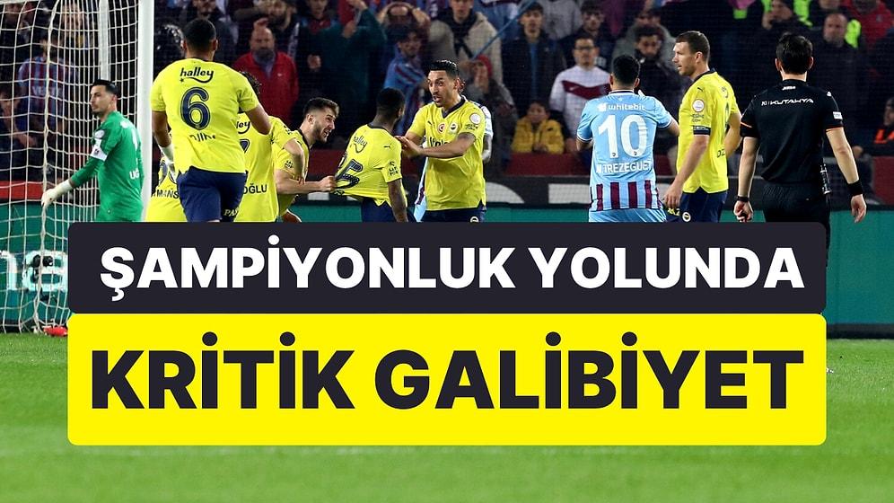 Fenerbahçe Trabzon'dan Galibiyetle Döndü: Sarı-Lacivertliler Üç Puanı Üç Golle Aldı