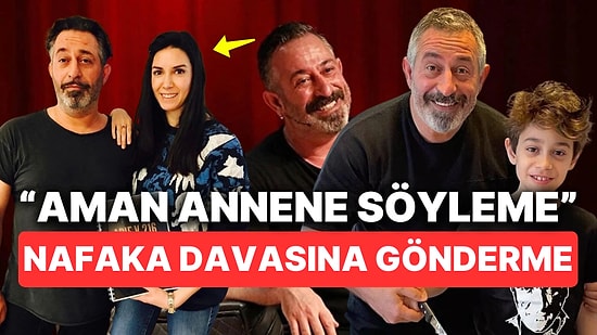 Cem Yılmaz, Oğluna Mal Varlığını Nafaka Krizi Yaşadığı Annesine Söylememesi Gerektiğini Bakın Nasıl Anlattı