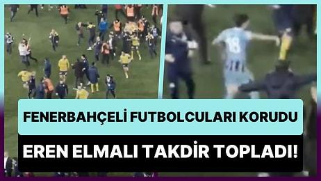 Fenerbahçeli Futbolcuların Soyunma Odasına Kaçmasına Yardım Eden Trabzonsporlu Eren Elmalı Takdir Topladı