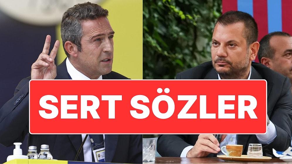 Fenerbahçe Maçının Ardından İlk Kez Konuştu! Trabzonspor Başkanı Ertuğrul Doğan'dan Açıklama