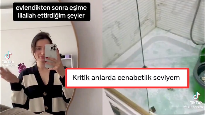 Evlendikten Sonra Kocasını Bıktırdığı Şeyleri Paylaşan Kadın Bu Kadar da Olmaz Dedirtti!