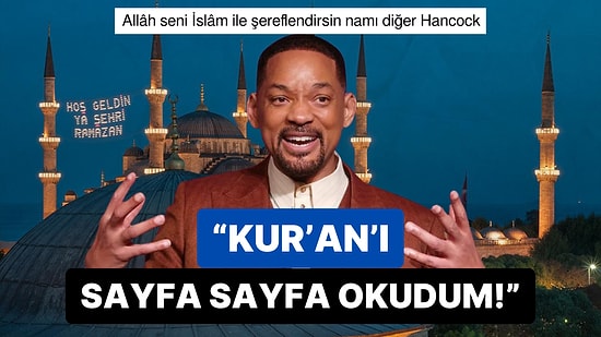 Sen de Bizdensin Willie: Ramazan Ayında Kur'an Okuduğunu Açıklayan Will Smith, İslamiyet Açıklamasında Bulundu