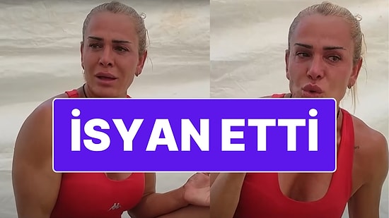 Survivor'da Olaylar Bitmiyor: Takımına Kızıp Oyun Alanını Terk Eden Nagihan'dan "Ben Düşman mıyım?" Çıkışı