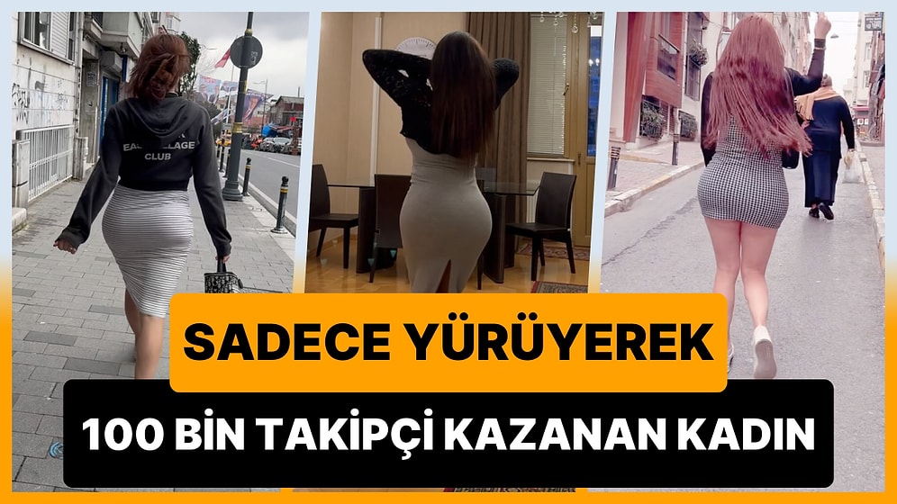 Sadece Yürüdüğü Anları Paylaşarak Instagram'da 100 Bin Takipçiye Ulaşan Kadın Gündem Oldu