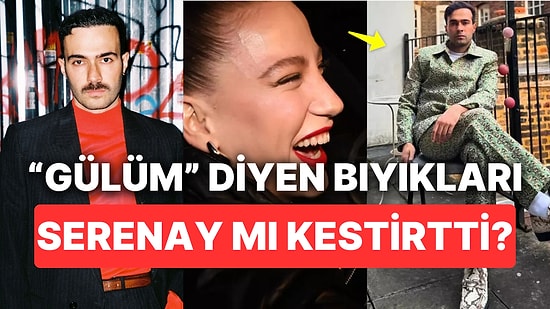 Serenay Sarıkaya Bir Türlü Sevgili Olduklarını İtiraf Etmediği Mert Demir'in Bıyıkları Sorulunca Kahkaha Attı