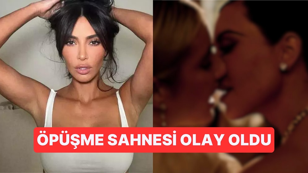 Aman Kanye Görmesin: Oyunculuğa Atılan Kim Kardashian Rolü Gereği Ünlü Aktrisle Yakınlaştı