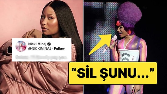 Rap'in Kraliçesi Nicki Minaj, Eski Fotoğrafını Paylaşan Magazin Hesabına Sinirlendi