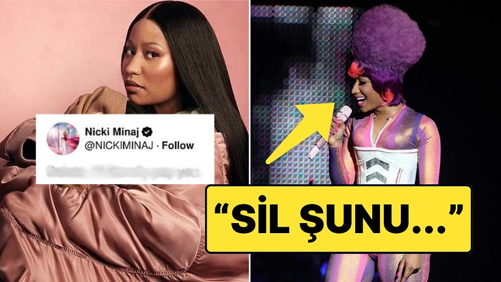 Rap'in Kraliçesi Nicki Minaj, Eski Fotoğrafını Paylaşan Magazin Hesabına Sinirlendi