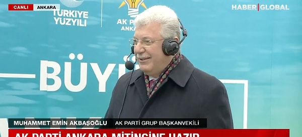 Haber Global yayınına katılan AK Parti Grup Başkanvekili Muhammet Emin Akbaşoğlu, Cumhurbaşkanı Erdoğan’ın bugün Ankara mitinginde veya yarın düzenlenecek İstanbul mitinginde emeklilere zam açıklayabileceğini ifade etti.