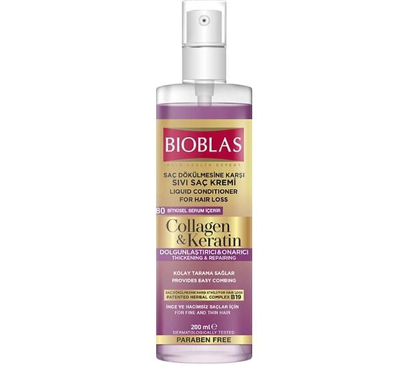 6. Bioblas Kolajen + Keratin Sıvı Saç Kremi