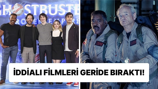 "Ghostbusters: Frozen Empire" Son Haftanın Lideri "Kung Fu Panda'yı Geçerek Gişede Zirveye Oturdu!