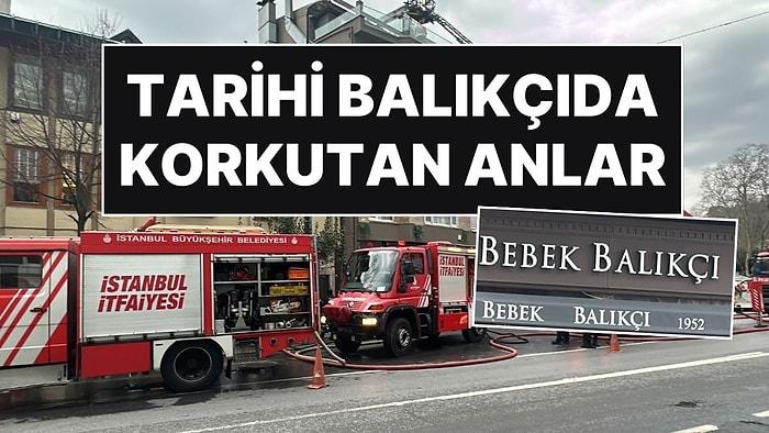 İstanbul'un Ünlü Balık Restoranında Yangın: 'Tarihi Bebek Balıkçı'da Korkutan Anlar!