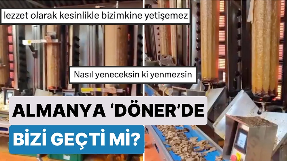 Almanya'da Yapılan Döner Kesim Makineleri Sosyal Medyayı İkiye Böldü: Döner Konusunda Bizi Geçtiler mi?