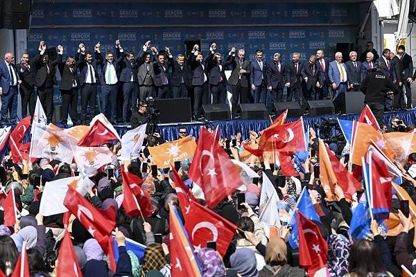 AK Parti Genel Başkanı ve Cumhurbaşkanı Recep Tayyip Erdoğan partisinin 31 Mart yerel seçim çalışmaları için Aksaray'a gitti.