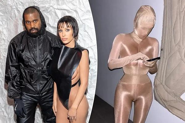 Kanye West'in eşi Bianca Censori, giyim tarzıyla magazin gündemini epeydir meşgul ediyor.