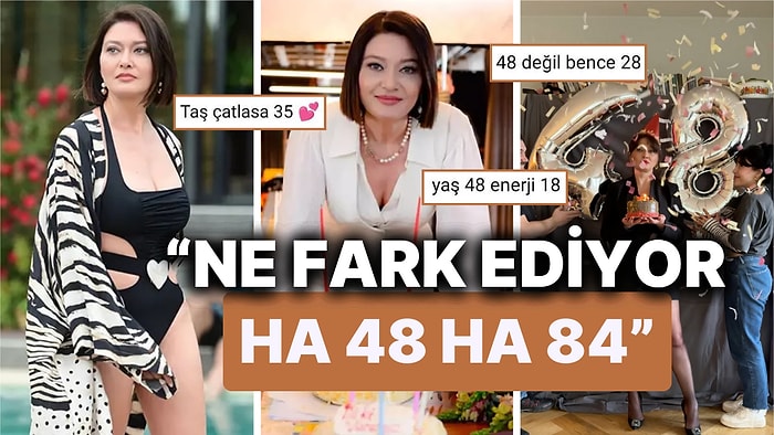 Nurgül Yeşilçay Yeni Yaşına Kapıyı Açmak Yerine Doğum Günü Pastası Tarifi Vermeyi Tercih Etti 'Ha 48 Ha 84!'