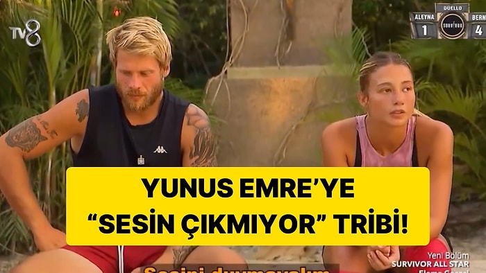 Survivor Aleyna, Kendisini Desteklemeyen Yunus Emre'ye Trip Attı!