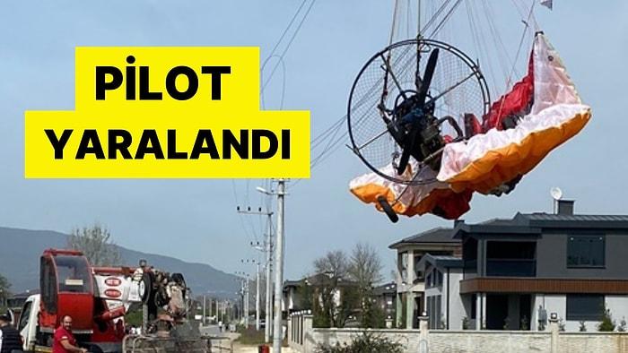 YRP'nin Belediye Başkan Adayının Tanıtımını Yapıyordu! Elektrik Tellerine Takıldı: Pilot Yaralandı