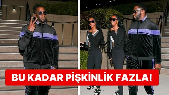Tecavüz ve İnsan Kaçaklığı Gibi Suçlardan Aranan Rapçi Diddy Umursamaz Pozlarıyla Pişkinlikte Boyut Atladı