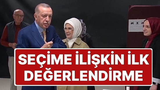Cumhurbaşkanı Erdoğan Üsküdar'da Oy Kullandı: Seçime İlişkin İlk Değerlendirme