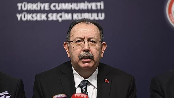 YSK Başkanı Yener, "Yayın yasaklarıyla ilgili kurulumuz karar verecek. Saat 21.00 olarak ilan edilen yayın yasaklarıyla ilgili, seçim sonuçlarıyla ilgili açıklama yapılmamasını rica ediyoruz" dedi.