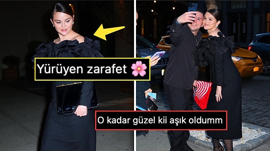 Benny Blanco ile Olan İlişkisiyle Adından Sıkça Söz Ettiren Selena Gomez, New York'ta Adeta Göz Kamaştırdı