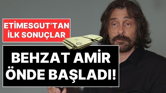 Etimesgut'tan İlk Seçim Sonuçları: Behzat Ç. Rolüyle Hafızalara Kazınan Erdal Beşikçioğlu Önde Başladı