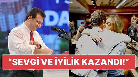 Ekrem İmamoğlu'nun Önde Götürdüğü Seçimde Eşi Dilek İmamoğlu Erken Kutlama Yaptı: "Sevgi ve İyilik Kazandı!"