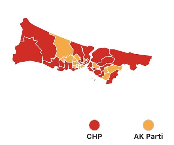 İstanbul'da bu seçim ilçelere ilişkin diğer öne çıkan analizler şöyle: 👇