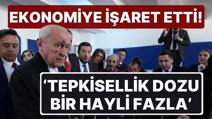 MHP Lideri Bahçeli'den Seçim Yorumu: 'Tepkisellik Dozu Bir Hayli Fazla'
