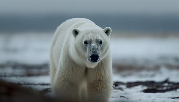 3. Kutup ayılarının kürkü beyaz görünür çünkü görünen ışığı yansıtır.